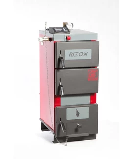 Котел твердотопливный Теплоприбор RIZON M10A с автоматикой