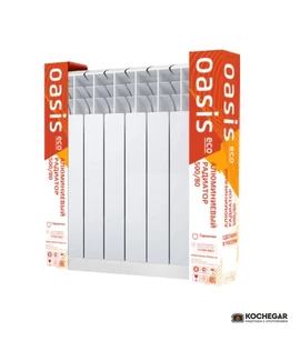 Радиатор алюминиевый OASIS 500/80/10 ECO