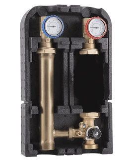 Насосная группа смесительная Barberi 33G02500X DN25 без насоса, правая