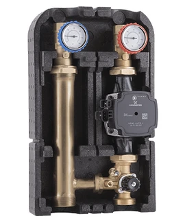 Насосная группа смесительная Barberi 33G02500U DN25 с насосом UPM3 AUTO L 25-70, правая