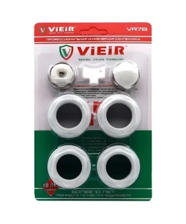 Монтажный набор для радиатора без кронштейнов Vieir VR7B, 3/4″