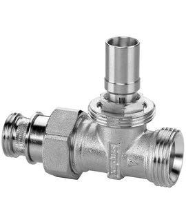 Вентиль RTL Meibes M1238891 на обратную подводку с термоголовкой, 1/2″ × 3/4″