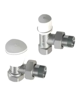 Комплект кранов радиаторных Arco KCM17 угловой TIEDE, 1/2″